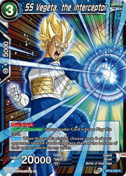Dragon Ball Karten aus Realm of the Gods