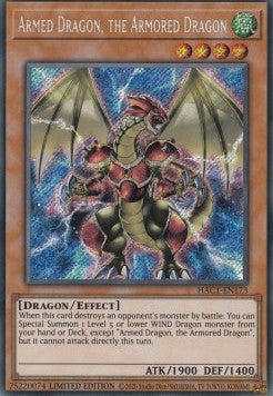 Armed Dragon, the Armored Dragon HAC1-EN173 Secret Rare Englisch