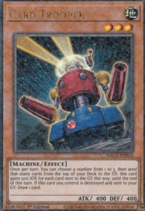 Card Trooper HAC1-EN016 Ultra Parallel Rare Englisch