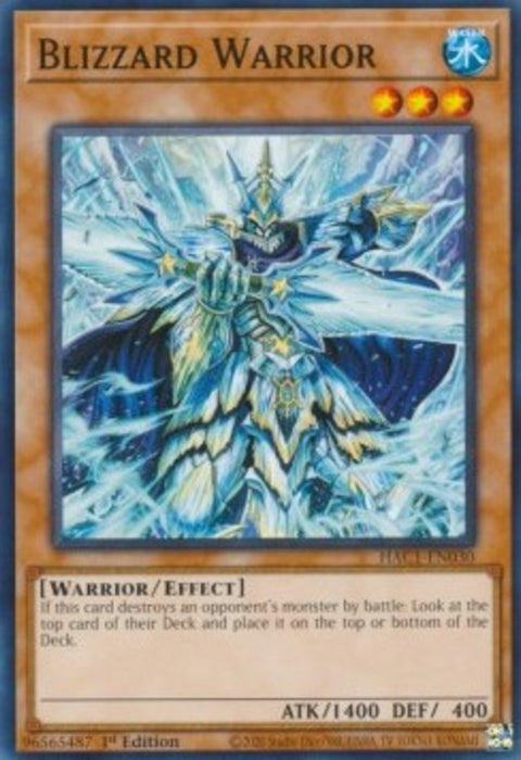 Blizzard Warrior (V.1) HAC1-EN030 Common Englisch