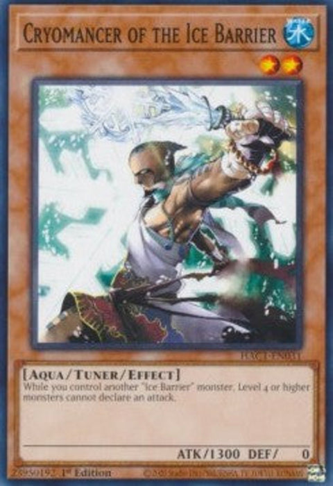 Cryomancer of the Ice Barrier (V.1) HAC1-EN031 Common Englisch