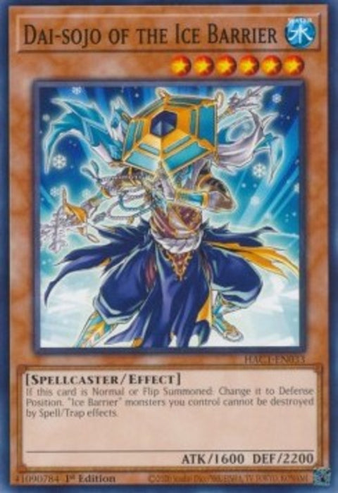 Dai-sojo of the Ice Barrier (V.1) HAC1-EN033 Common Englisch