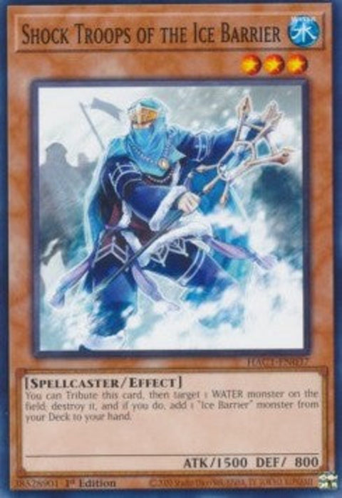 Shock Troops of the Ice Barrier (V.1) HAC1-EN037 Common Englisch