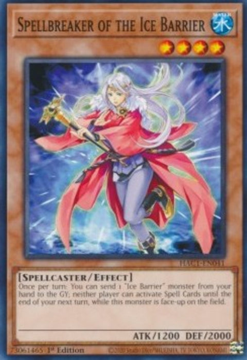 Spellbreaker of the Ice Barrier (V.1) HAC1-EN041 Common Englisch
