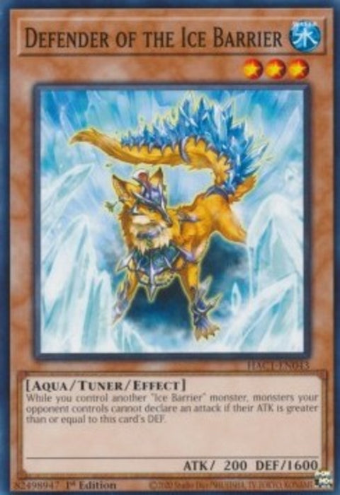 Defender of the Ice Barrier (V.1) HAC1-EN043 Common Englisch