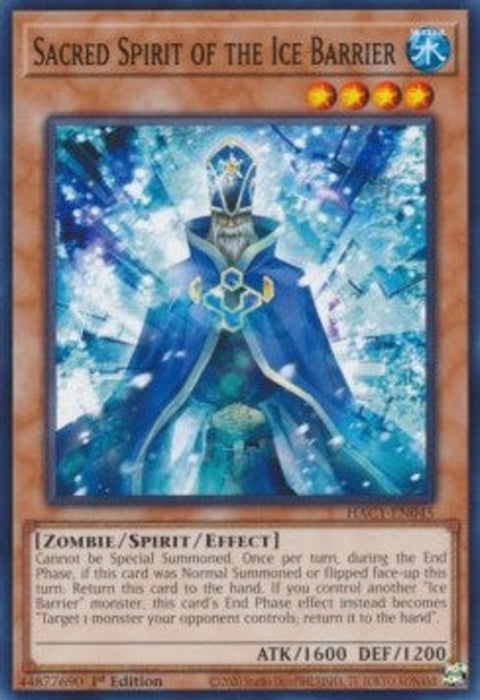 Sacred Spirit of the Ice Barrier (V.1) HAC1-EN045 Common Englisch