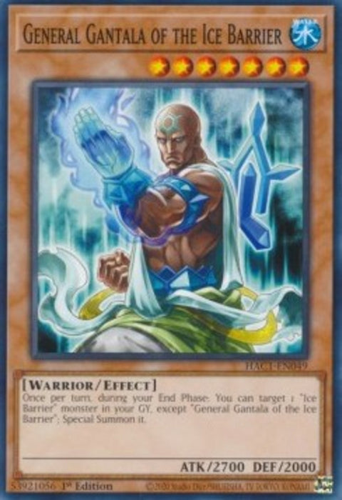 General Gantala of the Ice Barrier (V.1) HAC1-EN049 Common Englisch