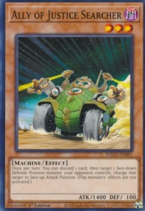Ally of Justice Searcher (V.1) HAC1-EN081 Common Englisch