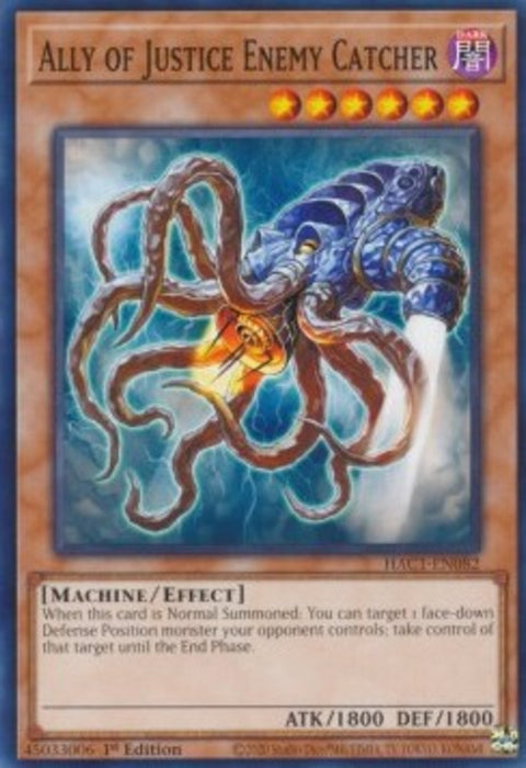Ally of Justice Enemy Catcher (V.1) HAC1-EN082 Common Englisch