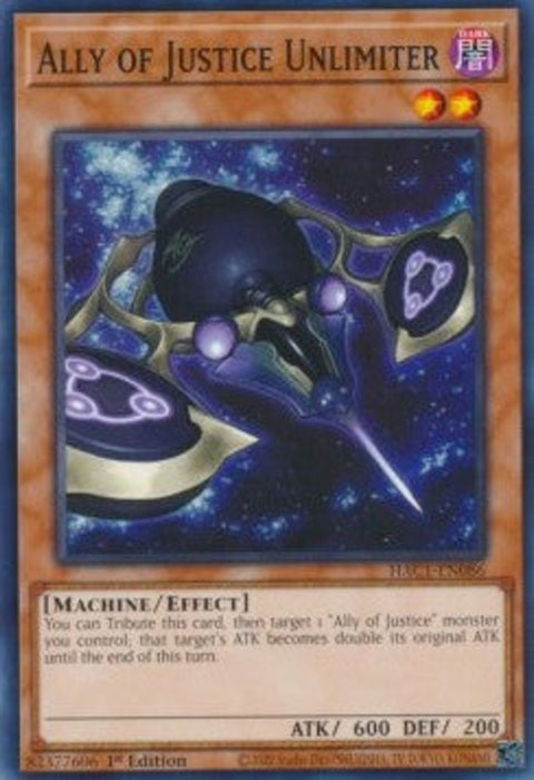 Ally of Justice Unlimiter (V.1) HAC1-EN086 Common Englisch