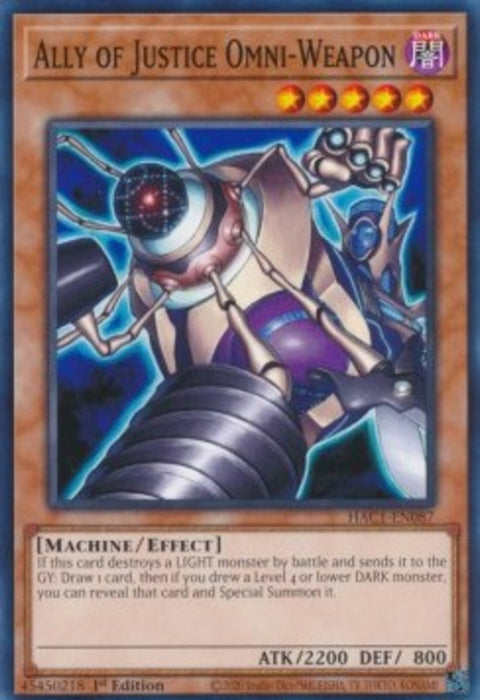 Ally of Justice Omni-Weapon (V.1) HAC1-EN087 Common Englisch