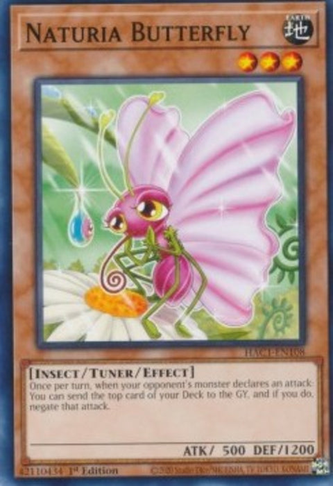 Naturia Butterfly (V.1) HAC1-EN108 Common Englisch