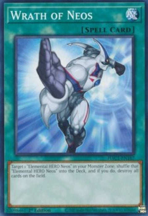 Wrath of Neos (V.1) HAC1-EN167 Common Englisch