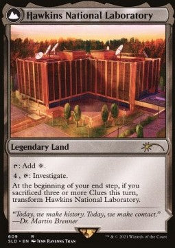 Hawkins National Laboratory // The Upside Down SLD-609 Rare Englisch