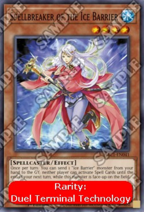Spellbreaker of the Ice Barrier (V.2) HAC1-EN041 Parallel Rare Englisch