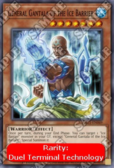 General Gantala of the Ice Barrier (V.2) HAC1-EN049 Parallel Rare Englisch