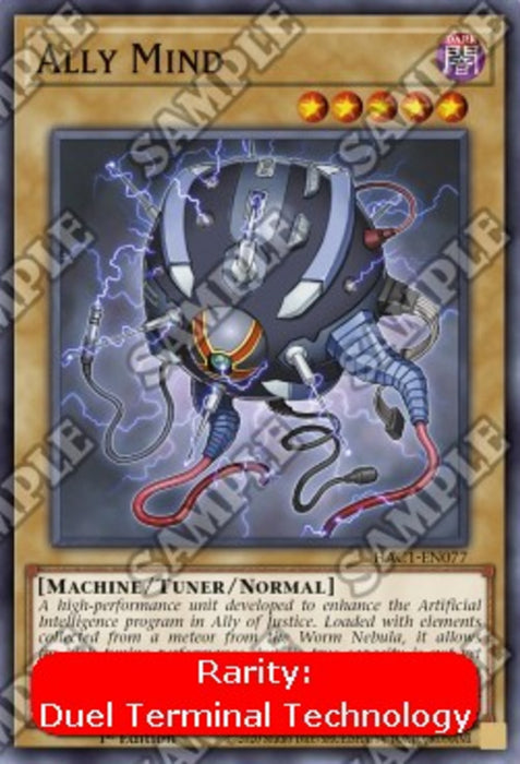 Ally Mind (V.2) HAC1-EN077 Parallel Rare Englisch