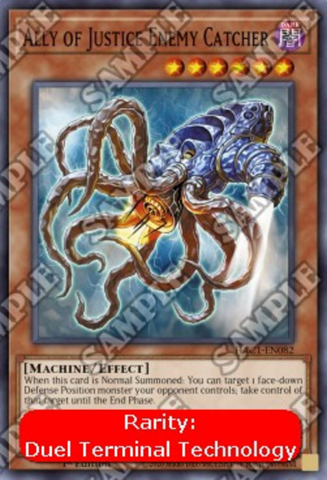 Ally of Justice Enemy Catcher (V.2) HAC1-EN082 Parallel Rare Englisch