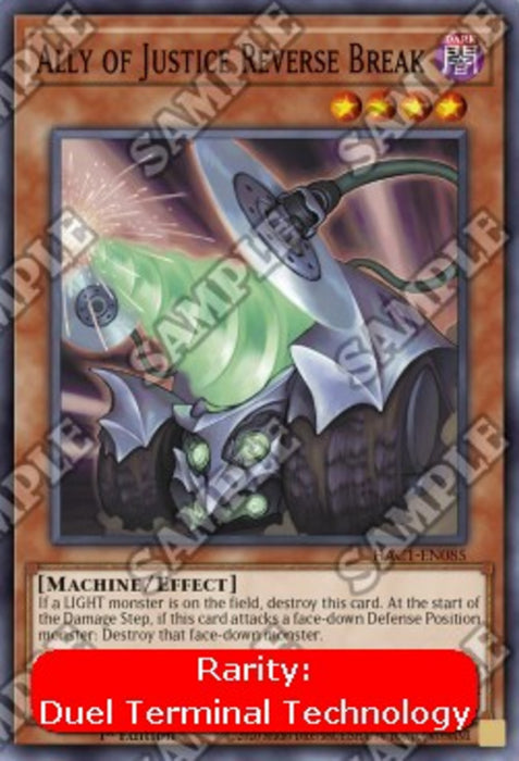 Ally of Justice Reverse Break (V.2) HAC1-EN085 Parallel Rare Englisch