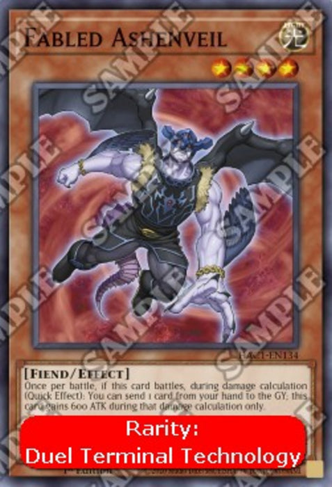 Fabled Ashenveil (V.2) HAC1-EN134 Parallel Rare Englisch