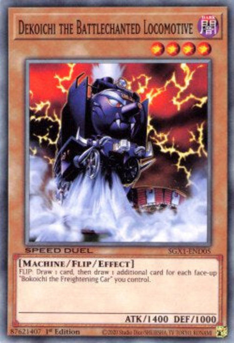 Dekoichi the Battlechanted Locomotive (V.1) SGX1-END05 Common Englisch
