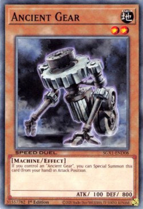 Ancient Gear SGX1-END08 Common Englisch