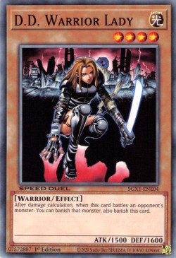 D.D. Warrior Lady (V.1) SGX1-ENE04 Common Englisch