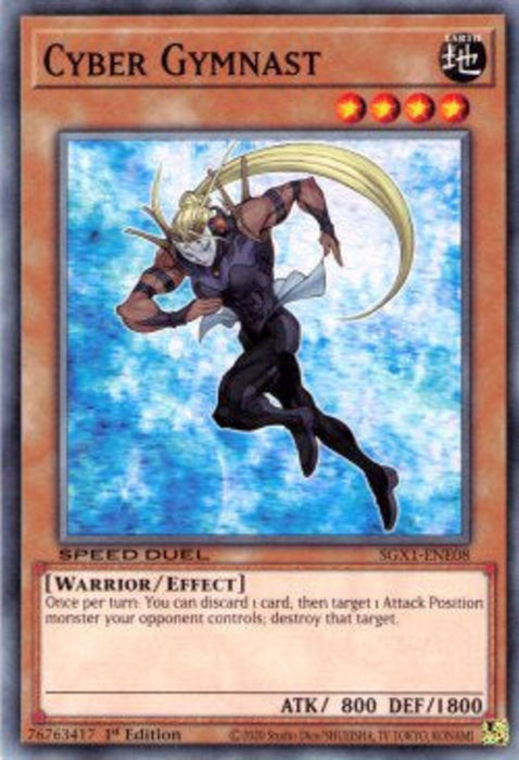 Cyber Gymnast SGX1-ENE08 Common Englisch