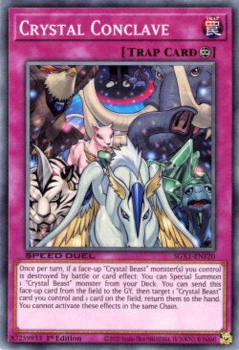Crystal Conclave SGX1-ENF20 Common Englisch