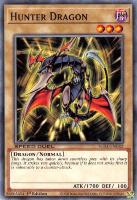 Hunter Dragon SGX1-ENG02 Common Englisch