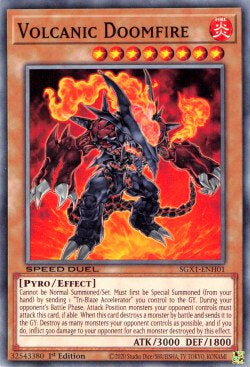 Volcanic Doomfire (V.1) SGX1-ENH01 Common Englisch