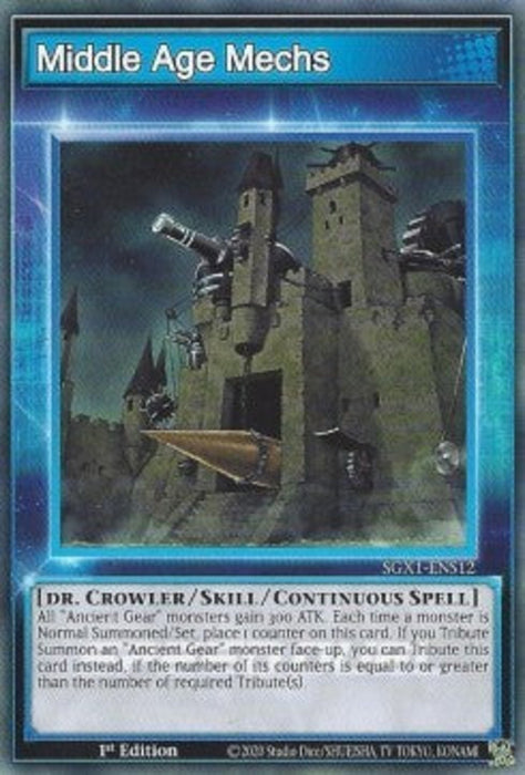 Middle Age Mechs (Skill) SGX1-ENS12 Common Englisch