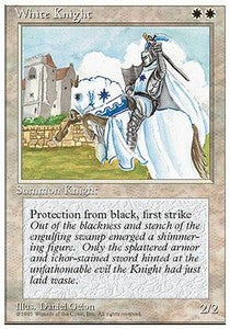 White Knight 4ED- Uncommon Englisch