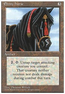 Ebony Horse 4ED- Rare Englisch