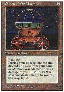 Mishra's War Machine 4ED- Rare Englisch