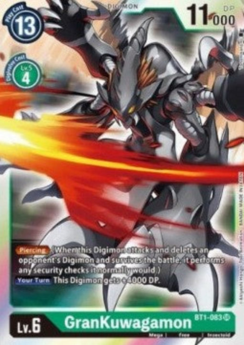 GranKuwagamon (BT1-083) SR1.5 Super Rare Englisch