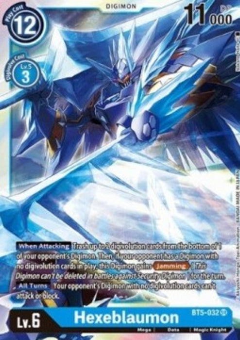 Hexeblaumon (BT5-032) BT-05 Super Rare Englisch