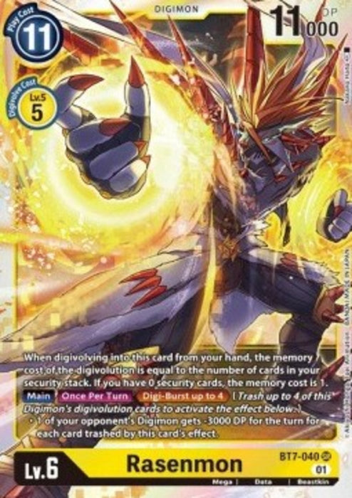 Rasenmon (BT7-040) (V.1) BT-07 Super Rare Englisch