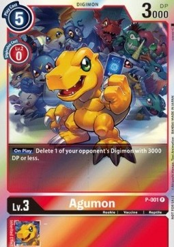 Agumon (P-001) (V.1) P Promo Englisch
