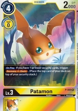 Patamon (P-005) P Promo Englisch