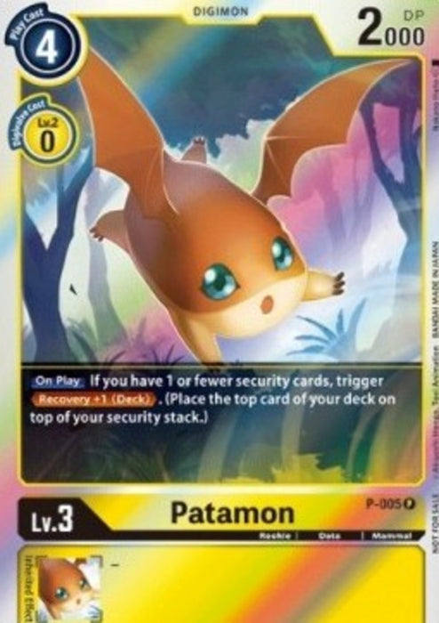 Patamon (P-005) P Promo Englisch