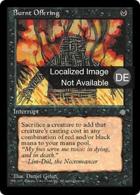 Magic: Burnt Offering