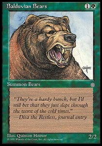 Balduvian Bears ICE- Common Englisch