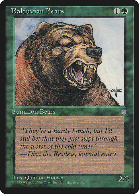 Magic: Balduvian Bears