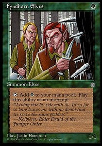 Fyndhorn Elves (CMR-228) - common - Foil