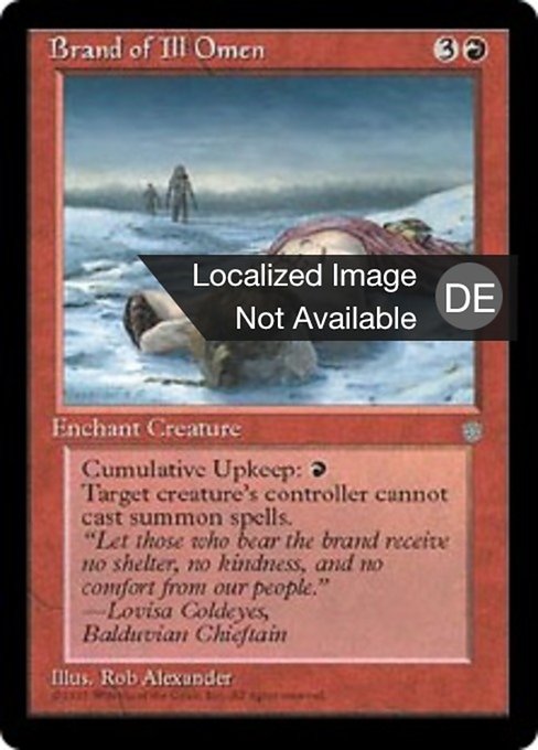Magic: Brand of Ill Omen