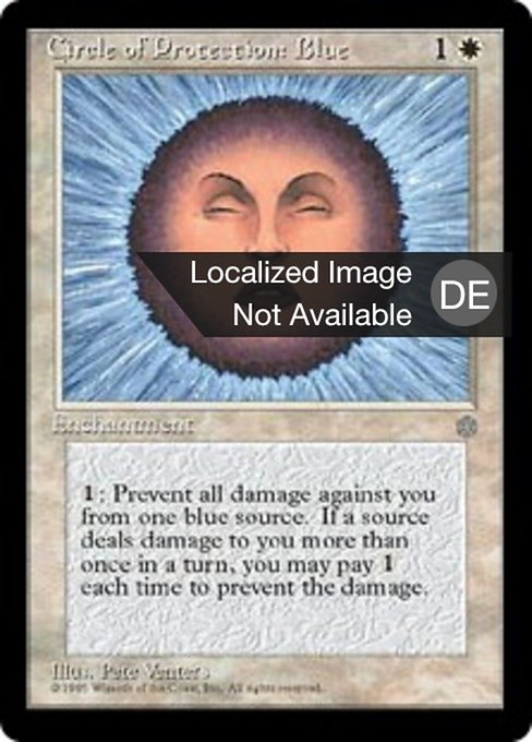 Magic: Circle of Protection: Blue