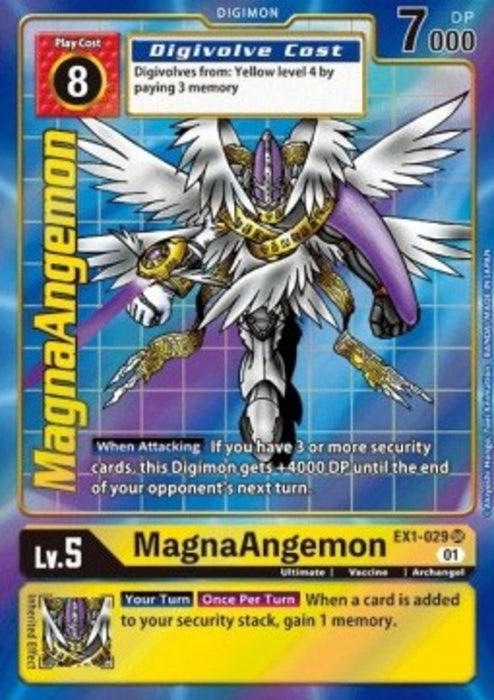 MagnaAngemon (EX1-029) (V.2) EX-01 Alternative Art Englisch