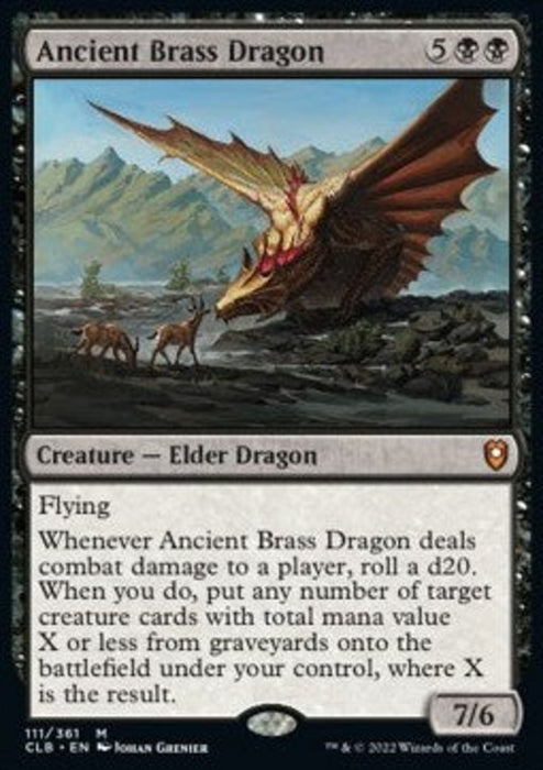 Uralter Messingdrache CLB-111 Mythic Deutsch