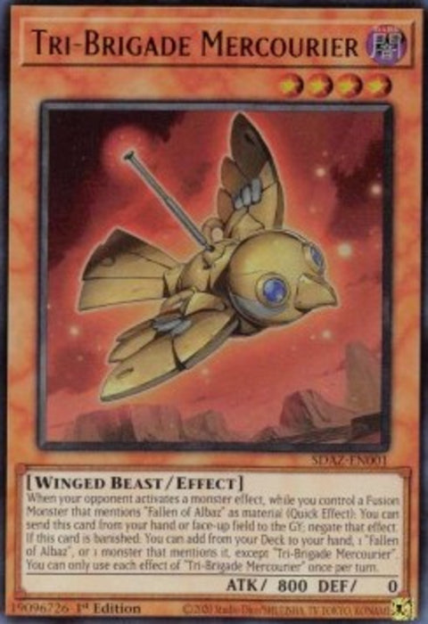 Tri-Brigade Mercourier SDAZ-EN001 Ultra Rare Englisch